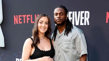 The high-profile Las Vegas wide receiver has captured hearts across the state and the wider NFL with his play, but Devanne Villarreal is his true catch.