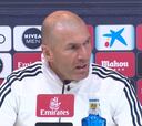 La inusual reacción de Zidane ante una pregunta incómoda
