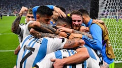 Argentina a la final: los clubes de todo el mundo felicitan a la Albiceleste