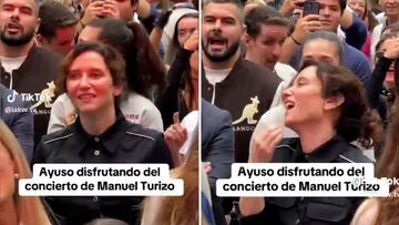 El baile de Ayuso al ritmo de Manuel Turizo que es viral en redes con m¨¢s de 1M de visitas