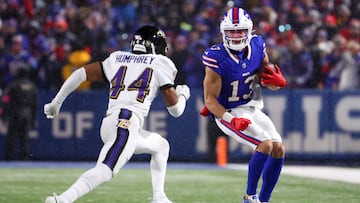 The Baltimore Ravens were knocked out of the playoffs in Orchard Park on Sunday, but now they cornerback Marlon Humphrey is rooting for the Bills.