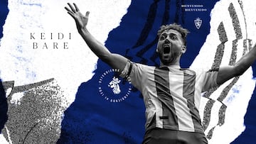 Oficial: Keidi Bare, séptimo fichaje del Zaragoza