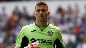 Guaita con el Getafe. 