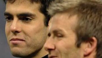 Ancelotti prefirió a Kaká antes que a Beckham