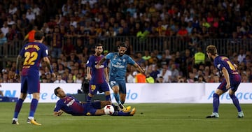 Busquets and Isco.