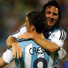 Messi recodó su gol contra México en la Copa América 2007