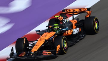 Lando Norris (McLaren MCL39). Sakhir, Bahréin. F1 2025.