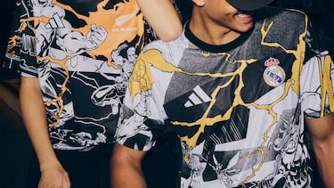 La colección Marvel x Real Madrid. 