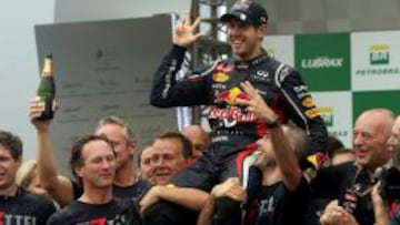 UNA GRAN REMONTADA. Vettel aprovech&oacute; de forma magistral todas las cualidades de su Red Bull para recuperar el terreno perdido con Alonso y proclamarse campe&oacute;n.