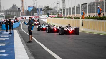 Carrera de Fórmula E en Marrakech 2020.