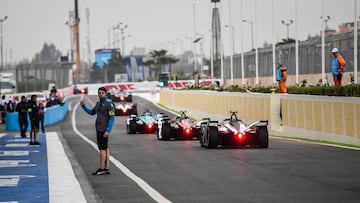 Carrera de Fórmula E en Marrakech 2020.