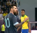 El gesto de Messi en el campo que tiene encendido a Brasil