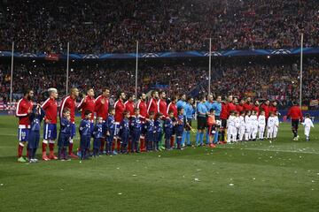 El Atleti ingresó casi 44 millones de euros en la temporada 2014/15 de Champions.  
Cayeron en cuartos de final ante el Real Madrid. 