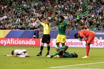 En imágenes, así fue el empate entre México y Jamaica