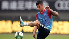 Ancelotti y Müller hablan de James previo al Arsenal