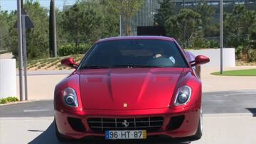 Tremendo Ferrari: así ruge el nuevo auto de Cristiano
