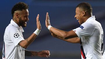 Neymar y Mbappé.