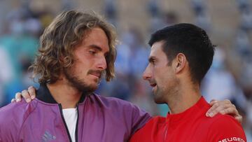 La cuenta pendiente de Djokovic con Tsitsipas