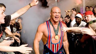 Kurt Angle vuelve a pelear en la WWE tras once a?os