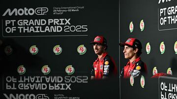 Márquez y Bagnaia se acuerdan de ‘Martinator’