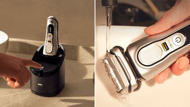 Probamos una máquina de afeitar Braun con estuche y centro de limpieza