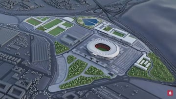 La promotora extremeña Civitas que da nombre al estadio, también participará en el desarrollo de la ciudad deportiva que se construirá junto al Metropolitano y en el que el Atlético invertirá 200 millones. Se construirá un centro de alto rendimiento con seis campos de entrenamiento y un estadio con capacidad para 6.000 espectadores para el femenino y el filial, además de 25 pistas de pádel y una playa artificial. También instalaciones deportivas de uso público como un estadio de atletismo, un campo de fútbol y varias canchas polideportivas.