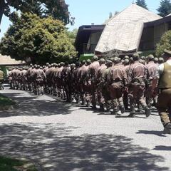 La imagen que resume el enorme contingente policial en la final