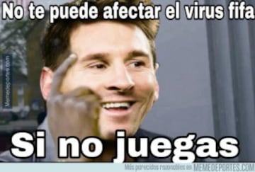 Los memes de la derrota de Argentina sin Messi en Bolivia