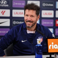 Simeone: “Lo importante es la continuidad, no un partido”