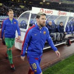 Real Sociedad-Barcelona en imágenes