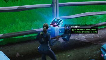 Fortnite Battle Royale: cómo conseguir el Fortbyte #83 en un jardín de rocas próximo a la costa