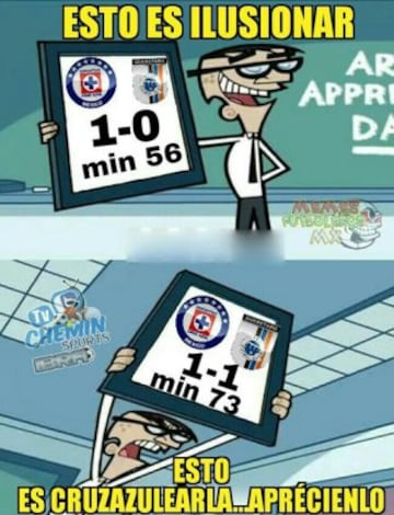 Los mejores Memes del Cruz Azul vs Querétaro