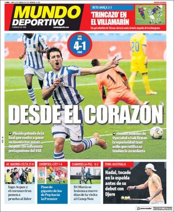 "En los huesos pero vivos"... las portadas deportivas de hoy