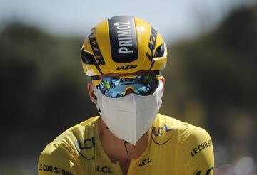 Primoz Roglic de Jumbo-Visma. 