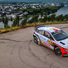 Dani Sordo sigue en la pelea por el podio alemán que lidera Ogier
