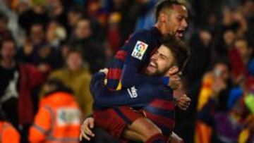 Uno por uno del Barça: un gran Neymar y el corazón de Piqué