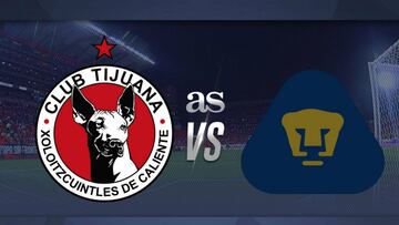 Tijuana - Pumas en vivo: Liga MX, jornada 14