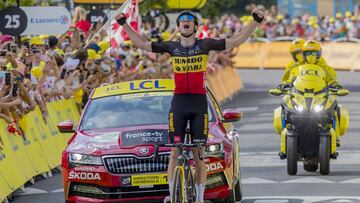 Van Aert: "La mejor victoria de mi trayectoria deportiva"