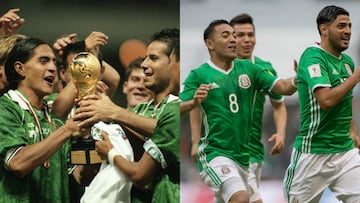 En el programa de Comex Másters, Luis Roberto Alves Zague y Jorge Pietrasanta, compararon al Tri campeón de Confederaciones, con el de Juan Carlos Osorio.