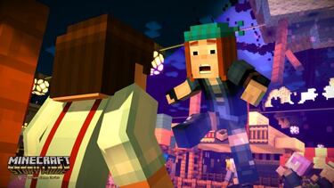 Construir cosas y personalizar avatares, posible en el Minecraft de Telltale