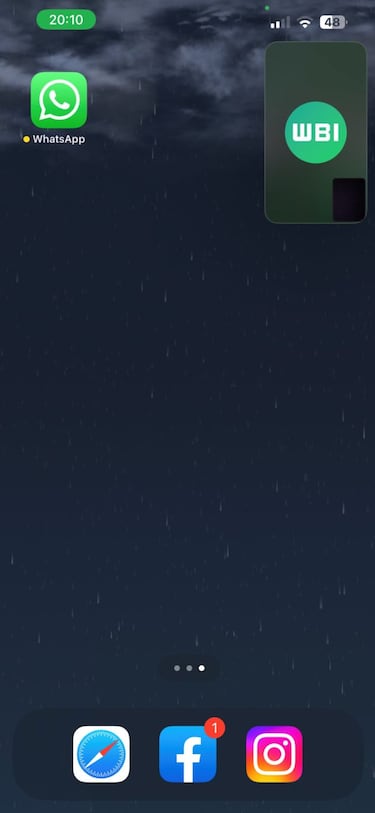 WhatsApp por fin te dejará hacer videollamadas desde tu iPhone mientras usas otras apps