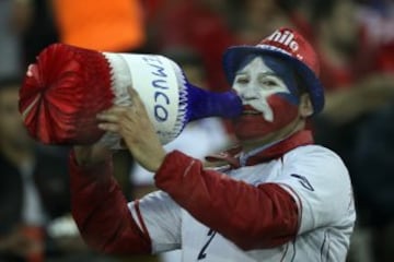 Chile vs. Bolivia en imágenes