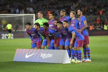 Equipo del Barcelona.