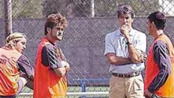 <b>MENSAJE. </b>Carrasco, que estuvo hablando con los jugadores el pasado miércoles, pidió tranquilidad.