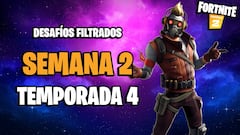 Fortnite Temporada 4: desafíos filtrados Semana 2