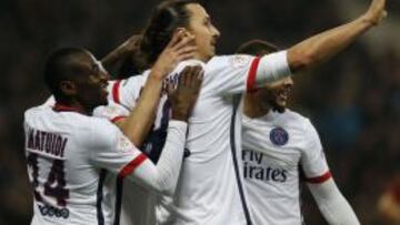 Ibrahimovic y Cavani devuelven al triunfo al Paris Saint Germain
