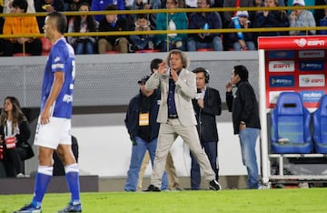 Alberto Gamero dirigió su primer partido como técnico de Millonarios contra el actual campeón de Colombia. Así vivió el encuentro contra América de Cali en el Torneo ESPN.