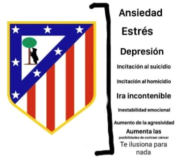 Los memes se ceban con la eliminación del Atleti