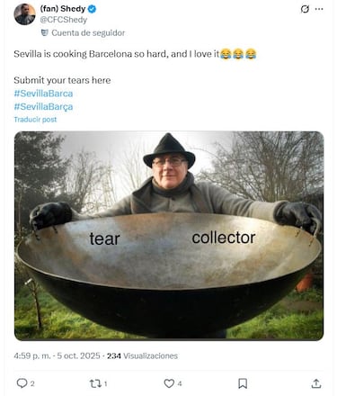 Los memes se ceban con la derrota del Barcelona