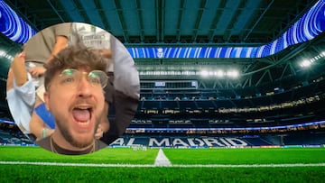 El influencer Marc Culer visita el Bernabeu y dicta sentencia sobre la experiencia VIP